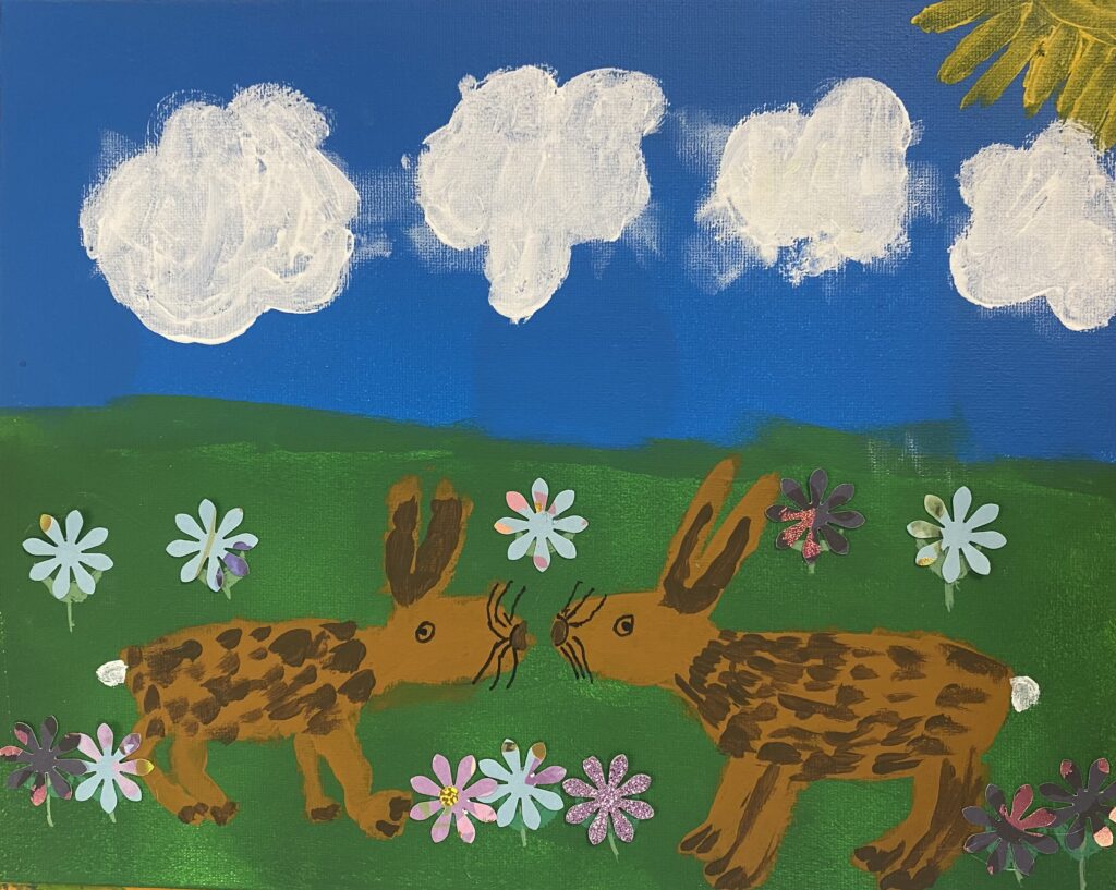 Kunterbunte Ostertiere (für Kinder von 5 bis 7 Jahren)