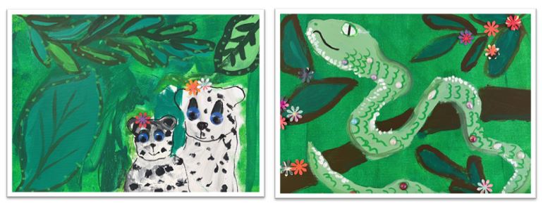 Jungle Art – Werde kreativ im Dschungel (für Kinder ab 8 Jahren)