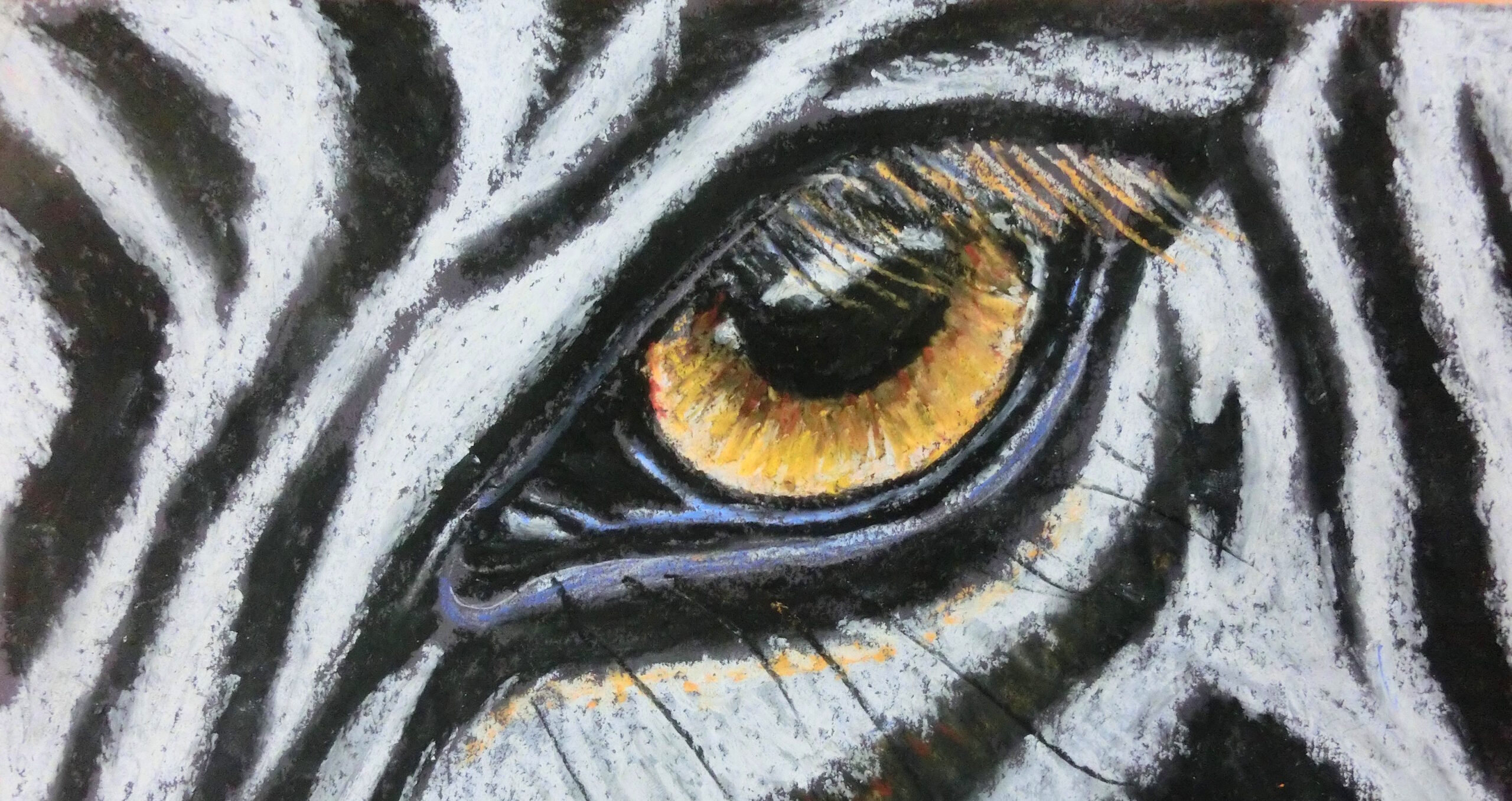 Magische Augen – Ölpastell/Wachskreiden, Ferienkurs für Kinder/Jugendliche, ab 9 Jahren