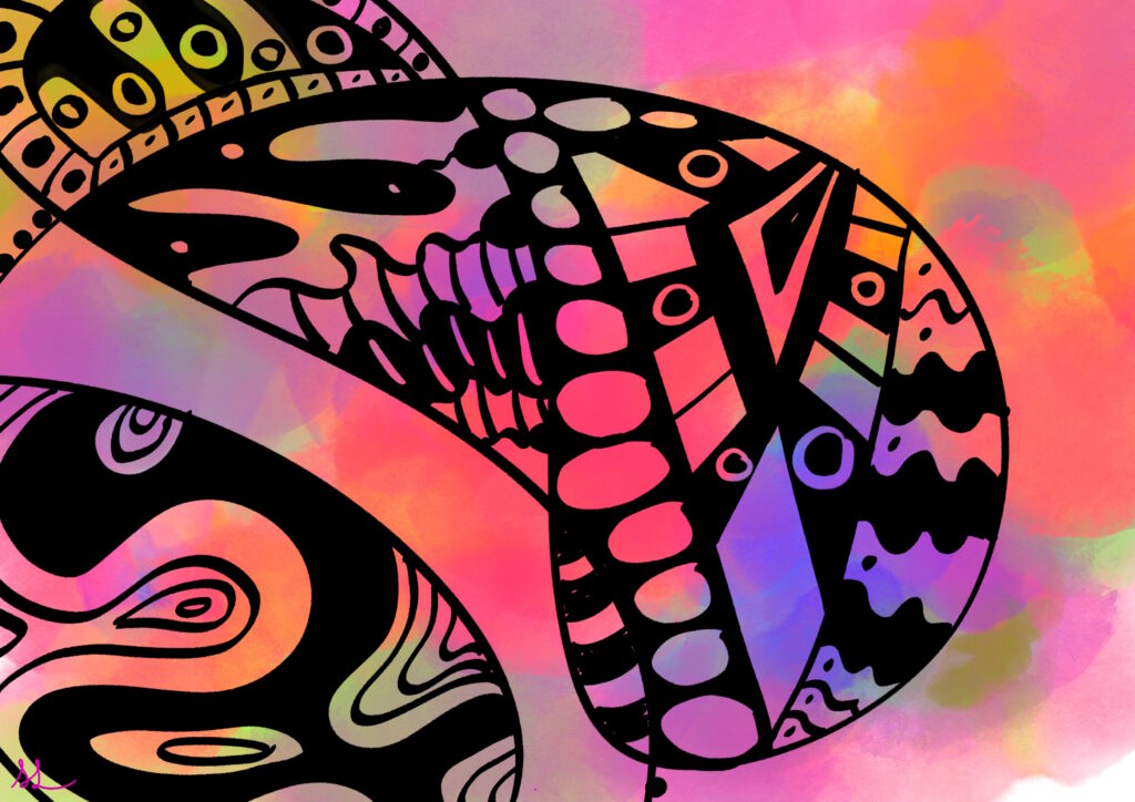 „Zentangle und Wasserfarben“ Kinder ab 8 Jahren, ML/26/5