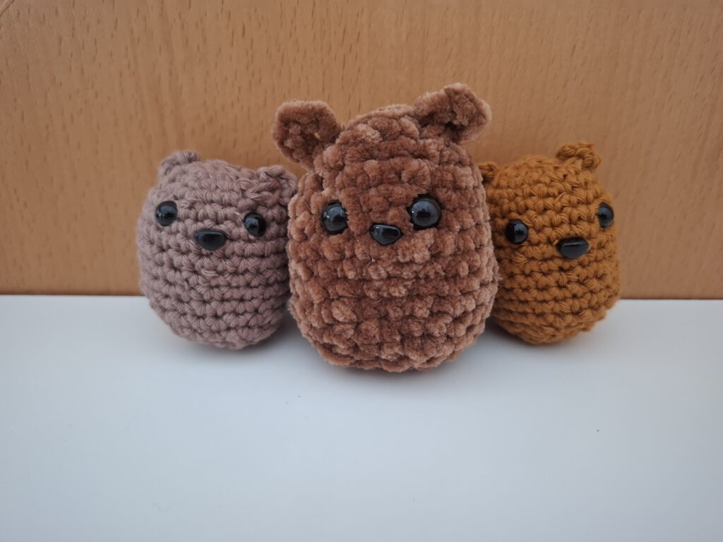 kuschelige Bären häkeln