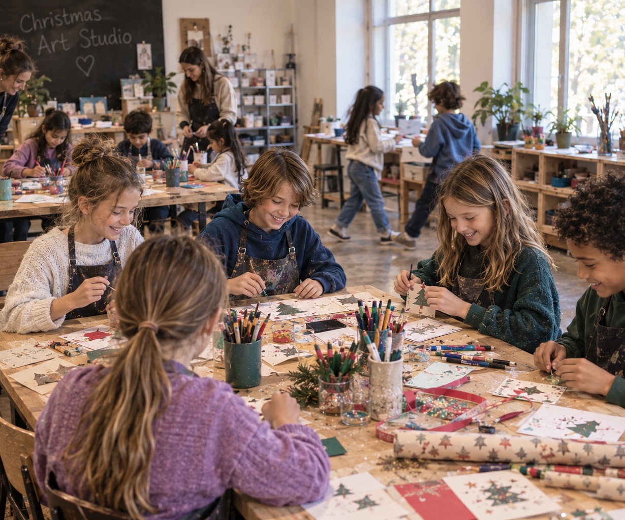 Christmas Art Studio (ab 10 Jahre)